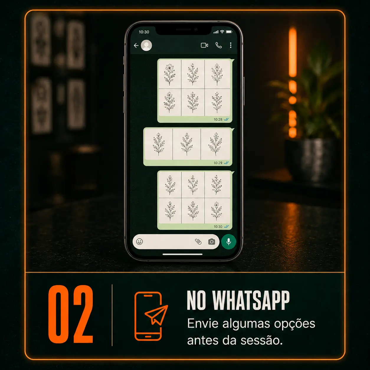 No WhatsApp